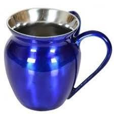 Enameled Metal Hand Wash Cup